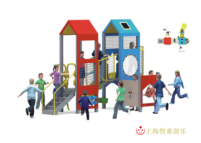 儿童滑滑梯-上海牧童游乐玩具有限公司