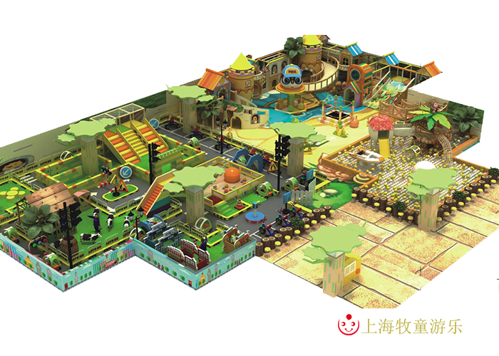 上海牧童森林系列儿童乐园设备